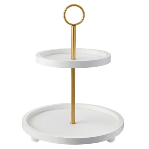 COFFEE Bar Tiered Tray-NEW - Picture 1 of 4